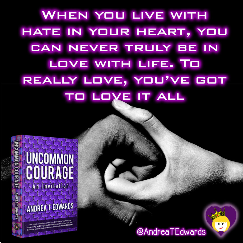 Uncommon Courage, an invitation by Andrea T Edwards