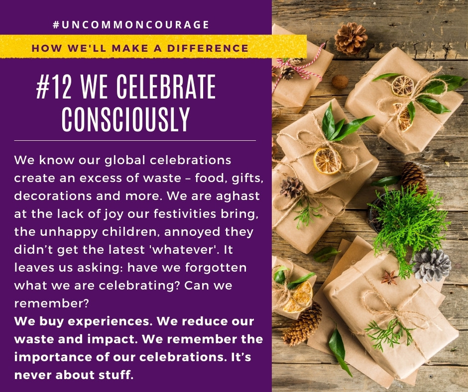 Uncommon Courage live consciously