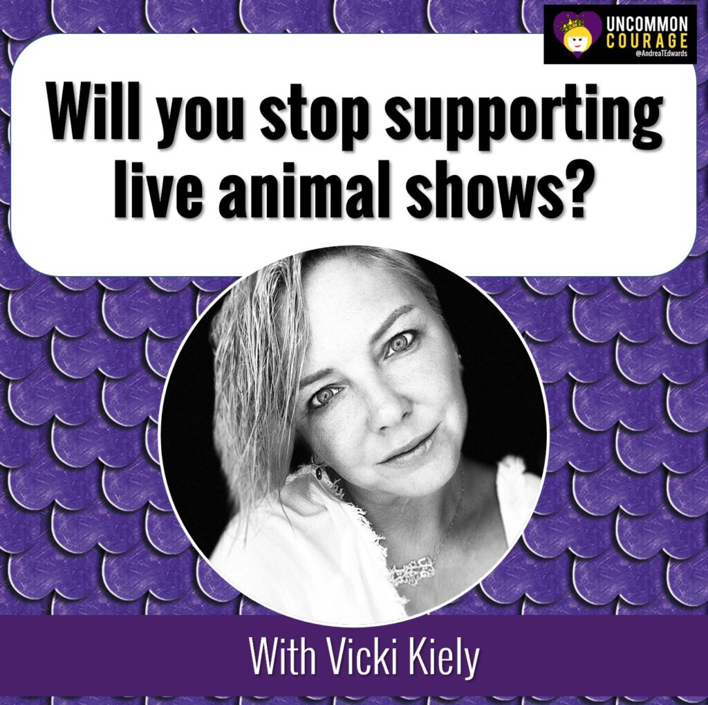 Vicki Kiely, animal activist #UncommonCourage 