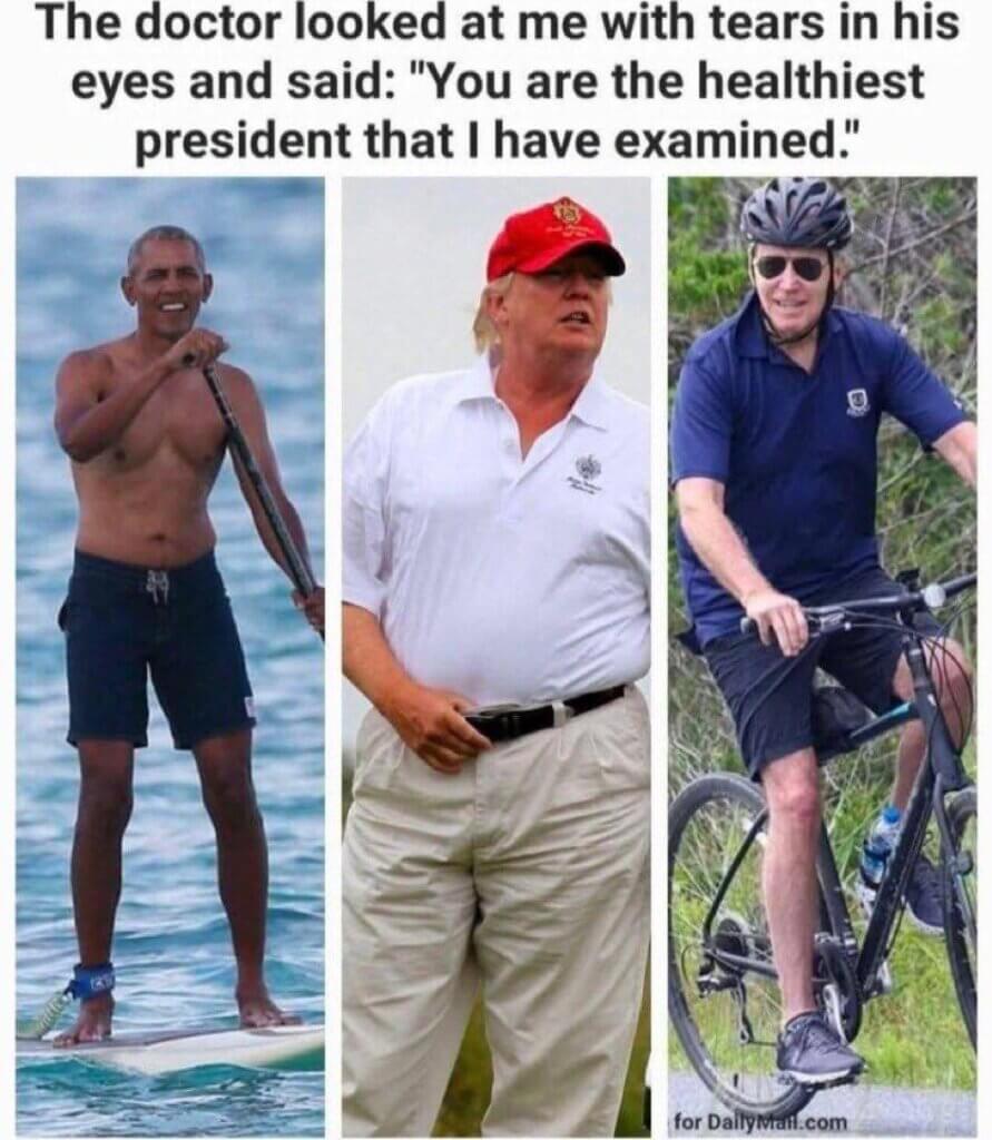 Healthiest president ever